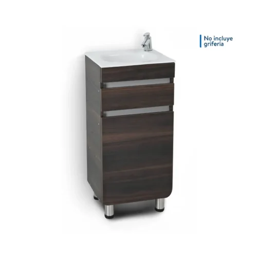 MUEBLE ALUVIA HABANO CON LAVAMANOS 40X35