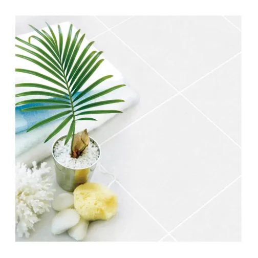 PISO MIKONOS ARD BLANCO BRILLANTE 33.8x33.8